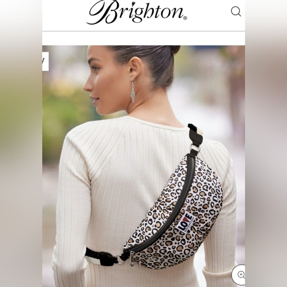 NWT Brighton "Wild Cat" Belt/Sling Bag Retails for $78, Lightweight, Versatile - Picture 3 of 10